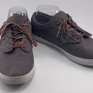 Vans Atwood Low Tribal Canvas Sneakers Pewter/Cayenne Shoes Women Size 9 Unisex